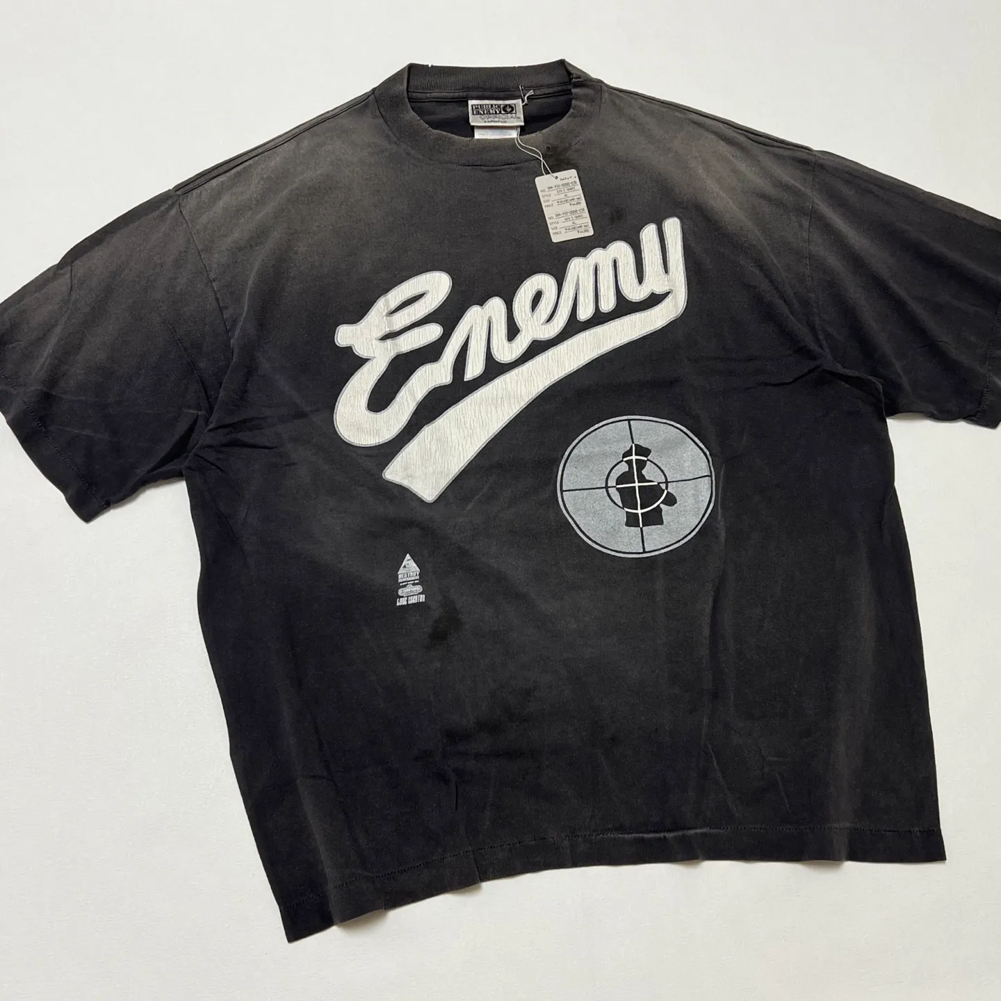 Public ENEMY Original co-branded main mark/wash mark/with little angel anti-counterfeiting mark